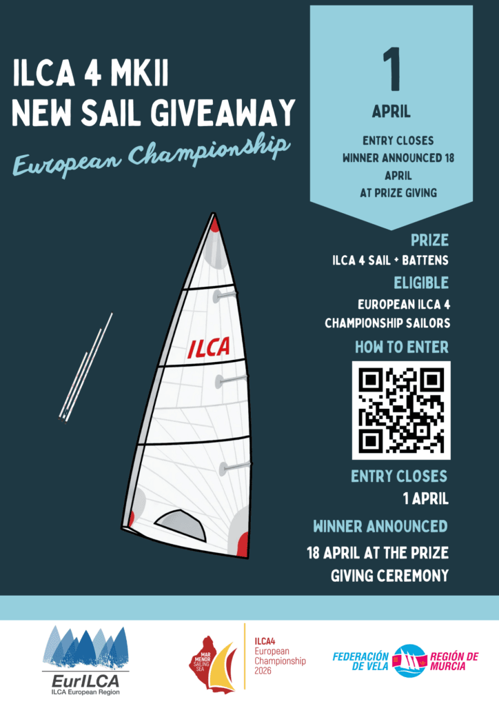 ilca 4 -giveaway -european ilca murcia spain