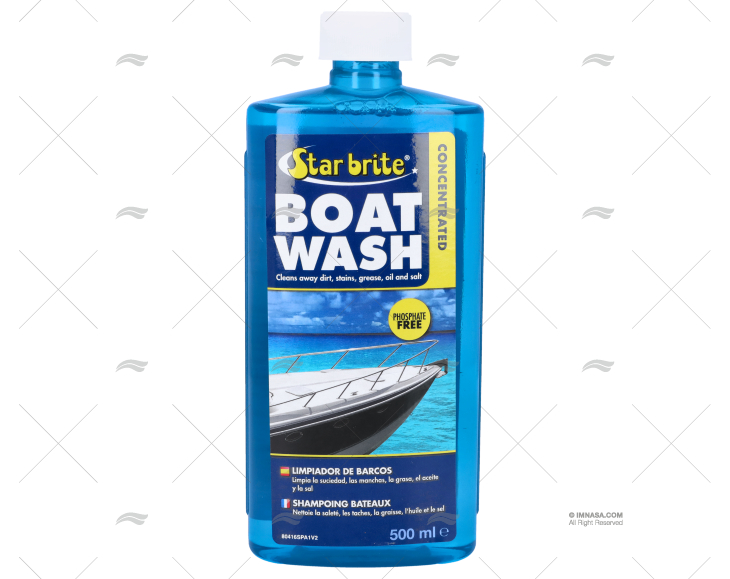 Boat Wash / jabón de cubierta biodegradable 0,50 L – referencia 18300100