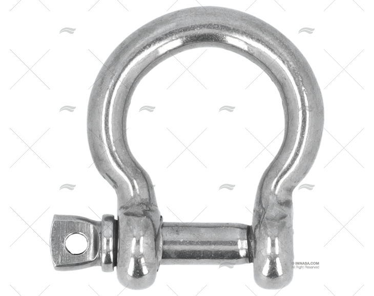 Grillete lira inoxidable 6 mm – referencia 20250135