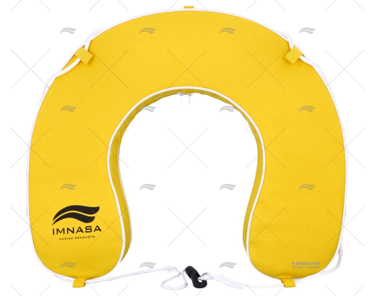 Aro salvavidas tipo herradura amarillo – referencia 90250013