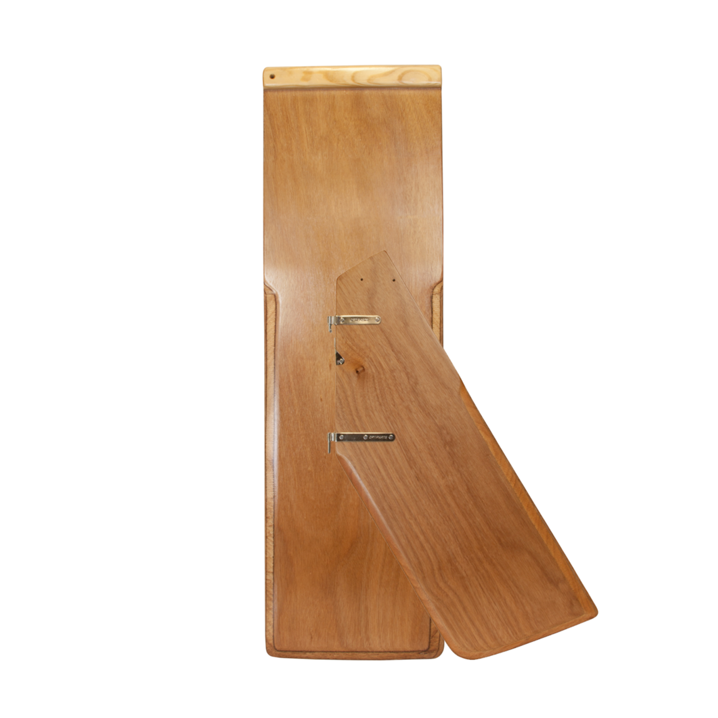 Juego de palas de madera con herrajes
