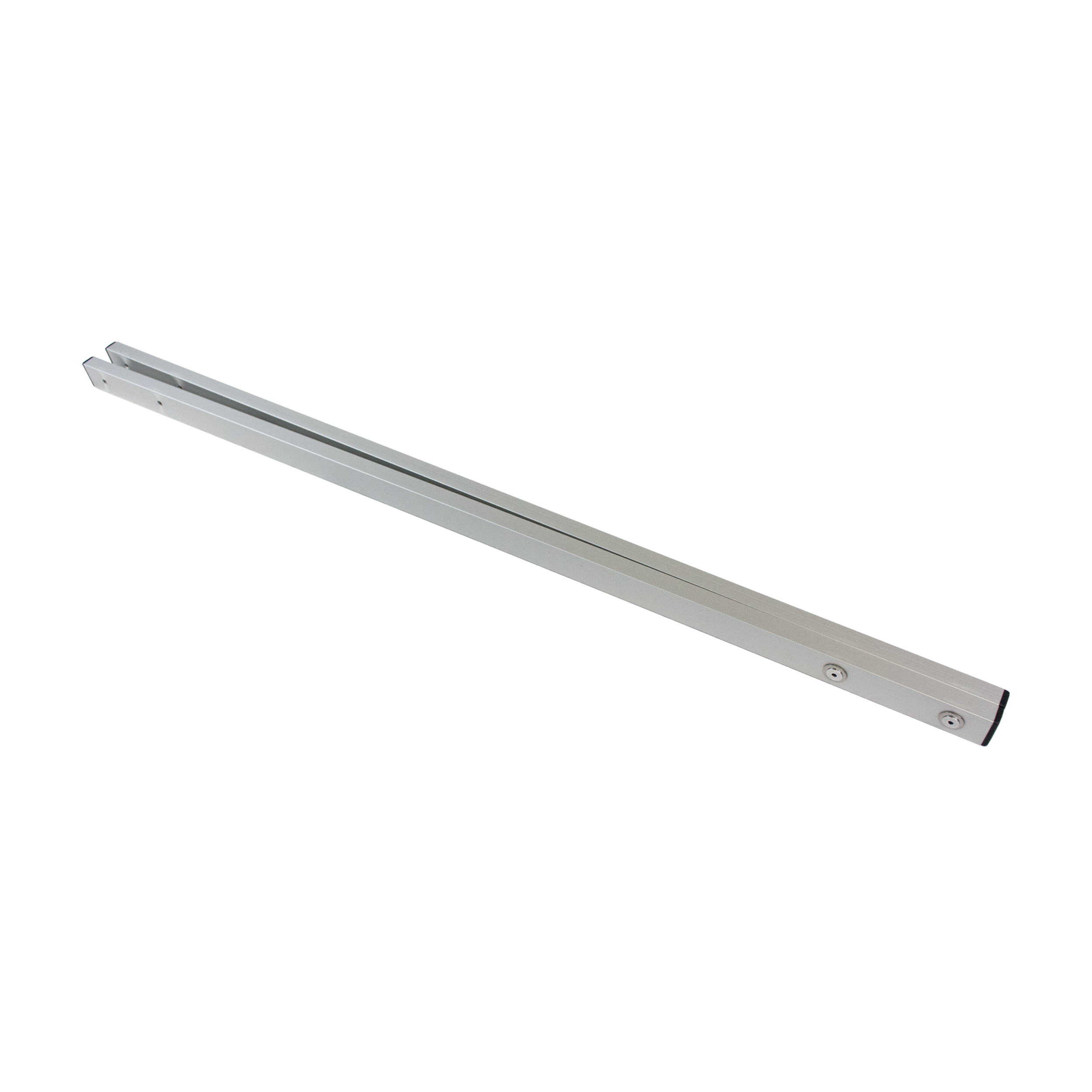 Caña aluminio plata